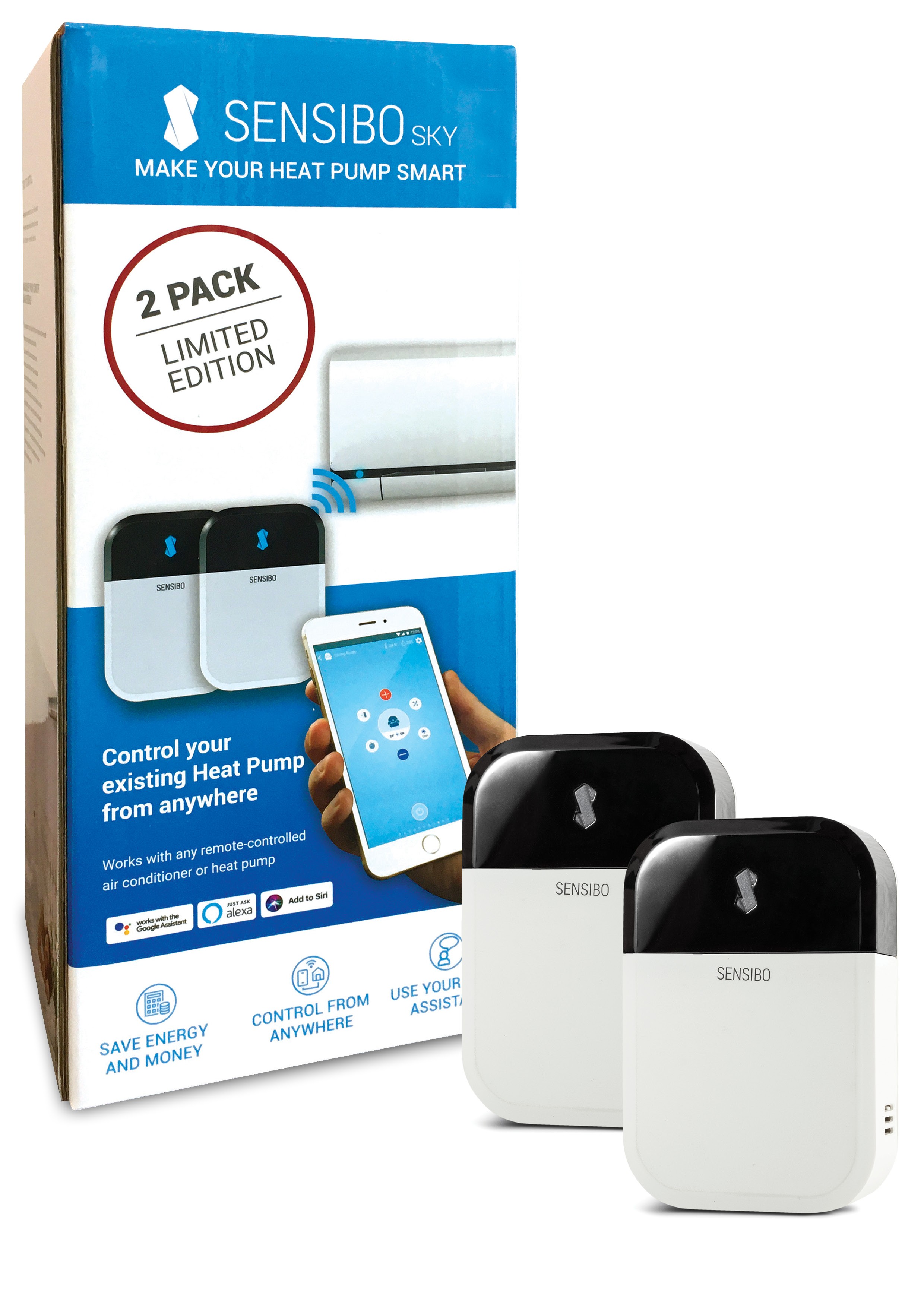 Sensibo Sky Wifi Heatpump Controller - 2 Pack